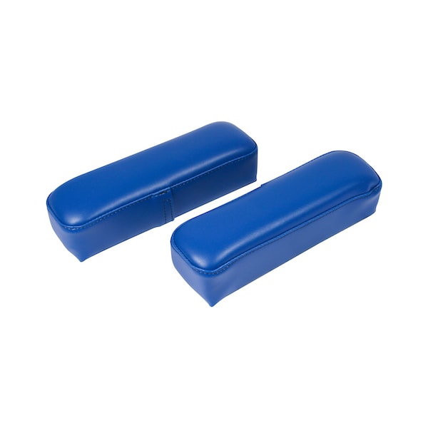 Armrest, Steel, BLU VINYL 7.5" x4.5" x11"